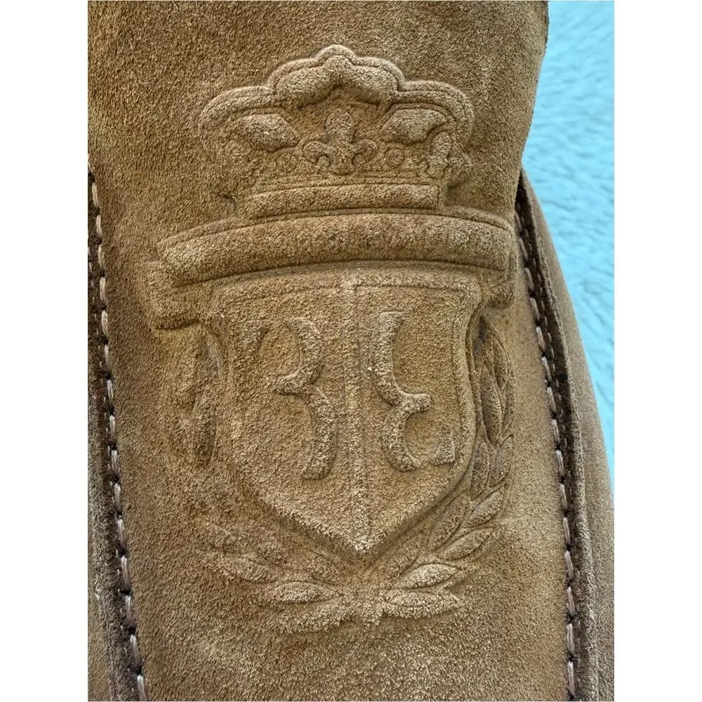 Billionaire men suede brown loafers size 45 EU Authentic Retail 850$